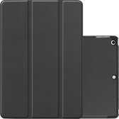Hoesje Geschikt voor iPad 10.2 2019 Hoesje Case Hard Cover Hoes Book Case - Zwart