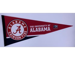 Alabama Crimson Tide - NCAA - Vaantje - American Football - Sportvaantje - Wimpel - Vlag - Pennant - Universiteit - Ivy League amerika - 31 x 72 cm