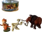 Ice Age Speelfiguren set voor kinderen - Sid, Manny & Baby Dino