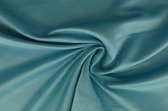 10 meter suedine - Aqua blauw - 100% polyester