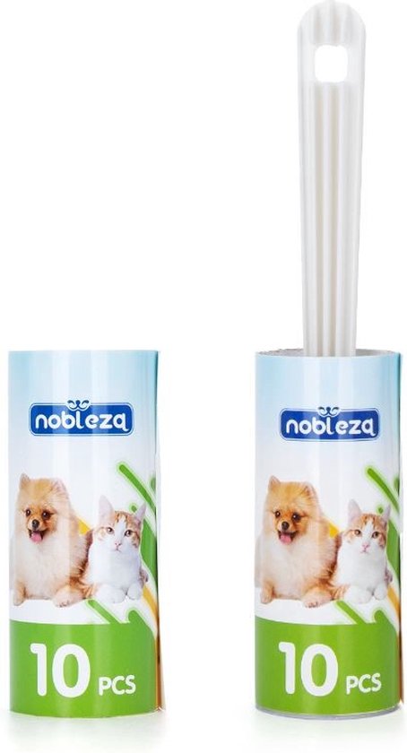 Nobleza Recharge pour rouleau à vêtements - Rouleau à peluches - Rouleau  adhésif 