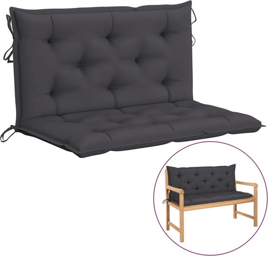 Outdoor draaibare schommelstoel pads wasbaar en resistent zitkussen voor tuin fauteuil schommelstoel rotan stoel sofa pad inbegrepen