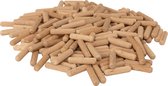 Houten Deuvels - Ø10 x 40mm - Voordeelverpakking deuvels 200 stuks - Deuvel van beukenhout, berkenhout en populierenhout