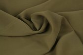 15 meter chiffon stof - Taupe - 100% polyester