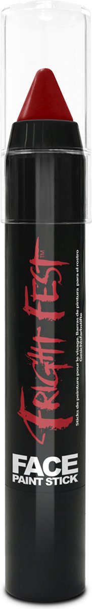PaintGlow Fright Fest Paint stick - Halloween kostuum - Masker - Festival Make up - Blood Red