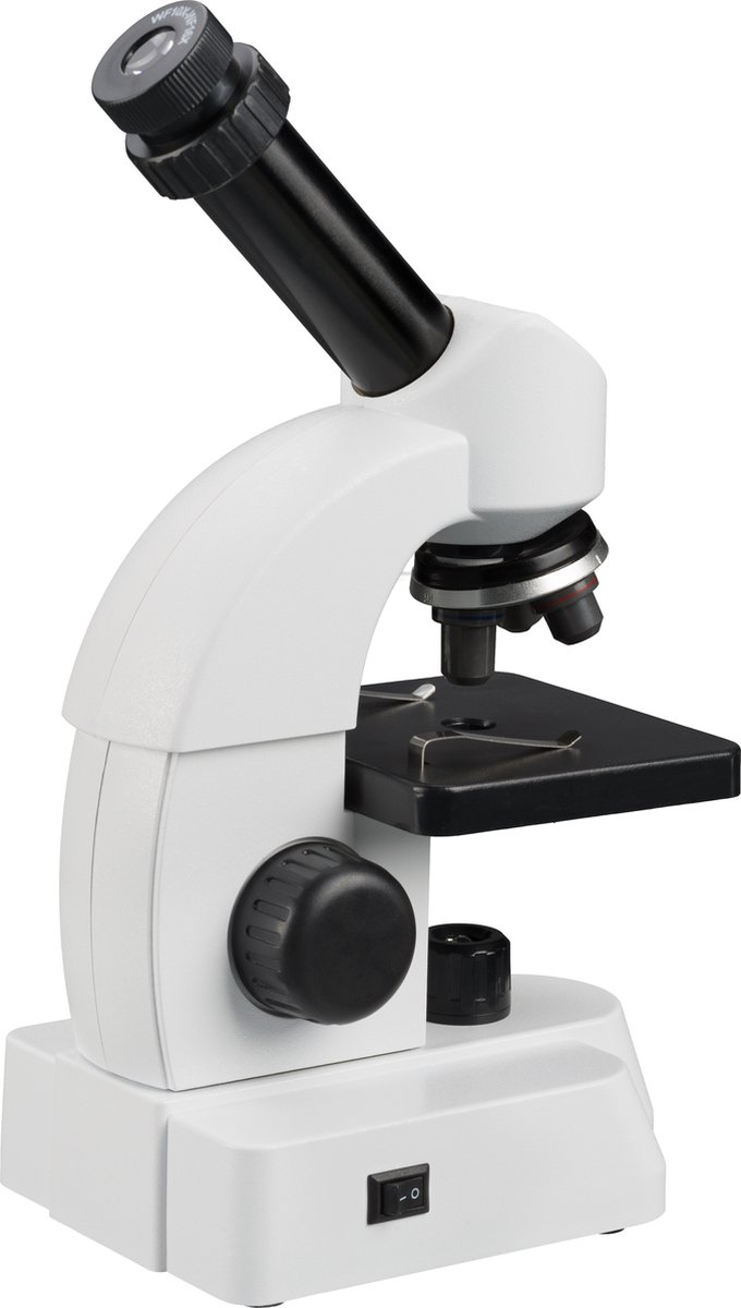 Microscope BRESSER JUNIOR 40-640x avec Set d'Accessoires intelligents avec  Code QR pour plus d'Informations