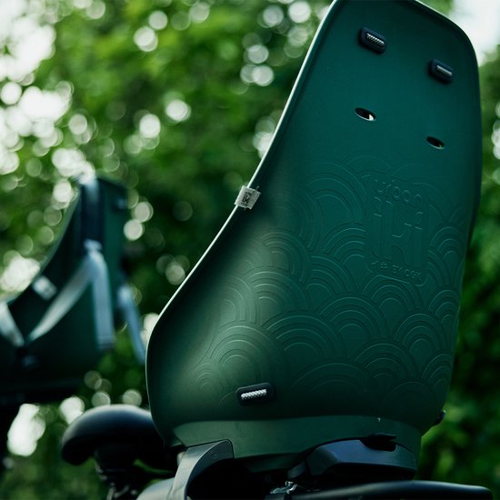 Urban Iki Bio Fietsstoeltje Achter - Framebevestiging - Mosu Green/ Bincho Black van Urban Iki — afbeelding 2