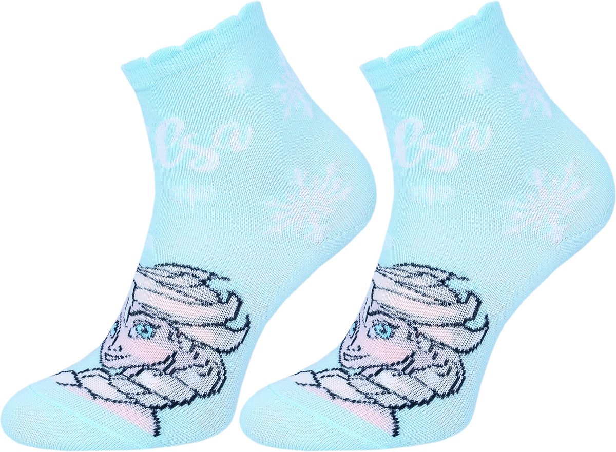 Disney Frozen - Mintkleurige Meisjessokken / 27-30