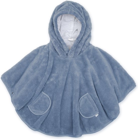 BEMINI Poncho de voyage - 9-36m - Softy + jersey - Stone