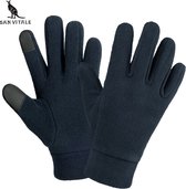 San Vitale® - Winter Handschoenen - Wanten - Heren - Dames - Touchscreen Tip - Blauw