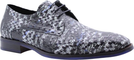 Floris Van Bommel Veterschoen Black 9.5/44 | bol.com