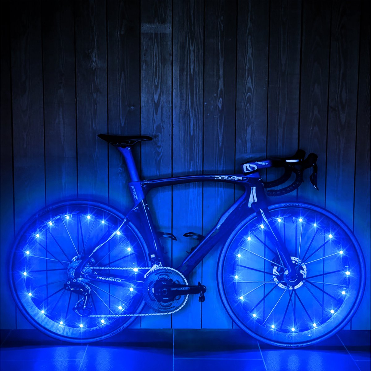 BOTC Eclairage Roue Vélo - LED - Cordon Lumineux Roue Vélo - Eclairage Roue  Vélo - 20