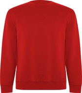 Rode unisex Eco sweater Batian merk Roly maat 3XL