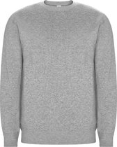 Licht Grijze unisex Eco sweater Batian merk Roly maat 2XL
