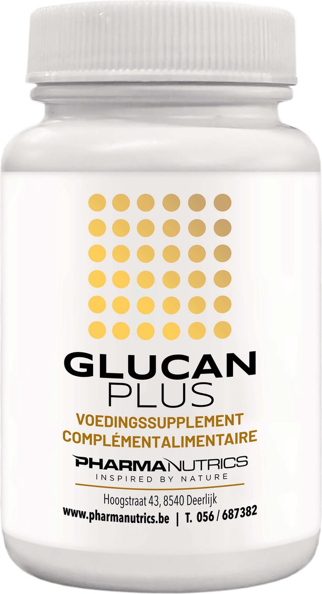 Goedkoopste GLUCAN PLUS 30 v-caps Pharmanutrics - Immuniteit- Zink - Betaglucanen - weerstand - Natuurlijk Complex - Hypoallergeen