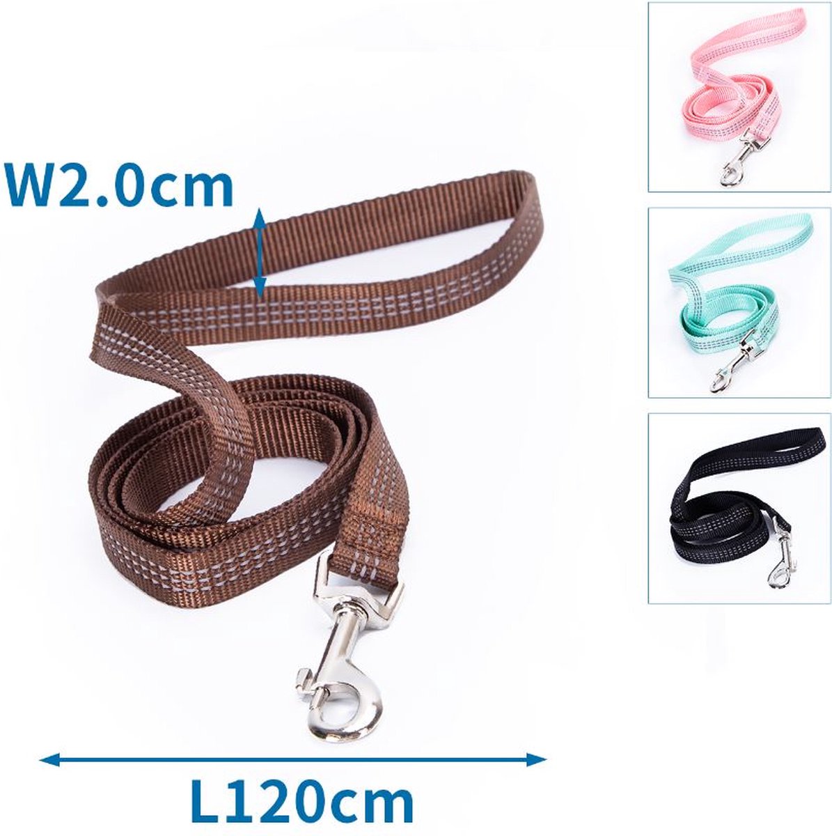 Loutep Extra lange, sterke nylon hondentrainingslijn van 3, 5, 10, 15, 20, 25 of 30 m, hondenriem met gewatteerd handvat voor alle puppy's, terugroepen, gehoorzaamheid, wandelen en buiten spelen Loutep Extra lange, sterke nylon hondentrainingslijn van 3, 5, 10, 15, 20, 25 of 30 m, hondenriem met gewatteerd handvat voor alle puppy's, terugroepen, gehoorzaamheid, wandelen en buiten spelen