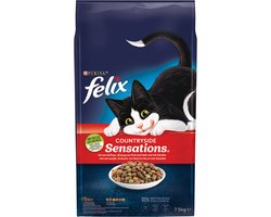 Felix Sensations Droog Countryside - Kattenvoer - 7.5kg