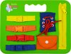 Afbeelding van het spelletje BUSY BOARD - Montessori Speelgoed - Busy Board - Activiteitenbord - Montessori -  Basisvaardigheidsbord - Veterstrikken  - Leerspeelgoed -  Voor Onderweg -  Ik Leer - Goed voor de ontwikkeling