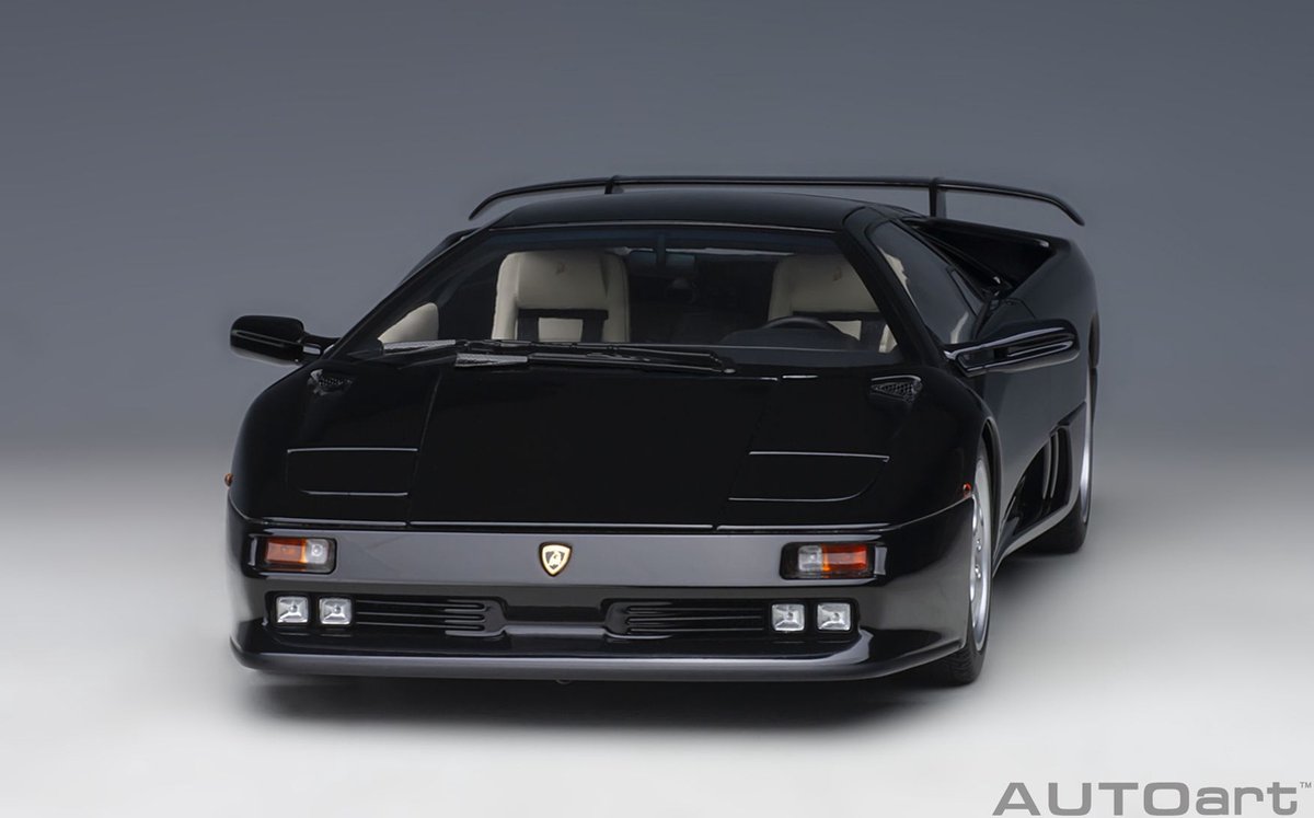 Lamborghini Diablo SE30 - Schaalmodel Deep Black metallic 1/18