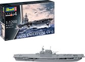 1:1200 Revell 05824 USS Enterprise CV-6 Ship Plastic Modelbouwpakket