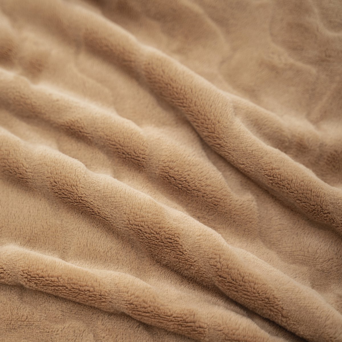 Cozy Bliss Luxury Milky Pluche Plaid - Lichtbruin