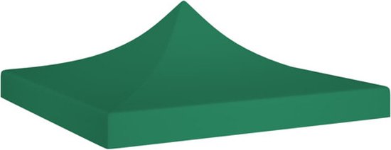 snel Bergbeklimmer katoen vidaXL Partytentdak 270 g/m² 3x3 m groen | bol.com