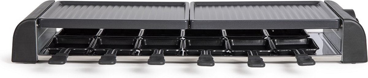 Livoo - DOC185 - Gourmetset 2-in-1 - XL - 12 pannetjes