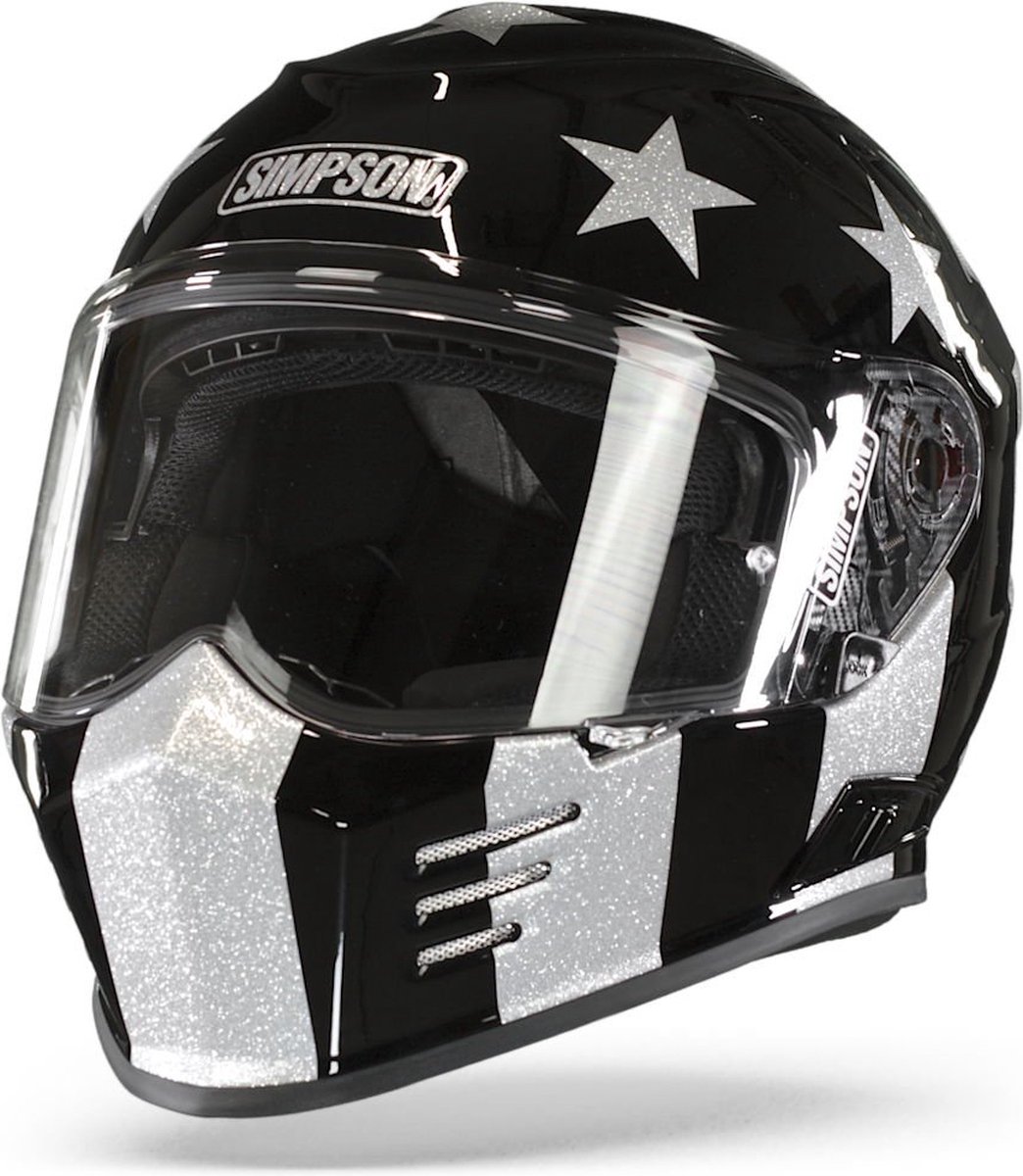 Simpson Venom Stingrae Integraalhelm - Maat XL - Helm