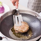 Spatel/keukentang - RVS - voor BBQ en Keuken