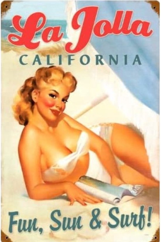 Wandbord - La Jolla California - Fun, Sun & Surf!