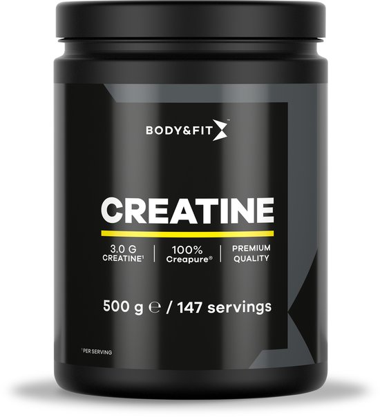 Creatine Van Body & Fit - CreaPure® - Monohydraat - Best Creatine Worldwide - 500 gram (147 doseringen)
