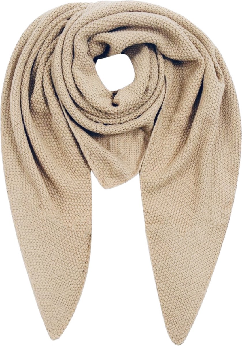 FUIPVGI Sjaal gebreide driehoekige sjaal, gestreepte gebreide driehoekige sjaal voor vrouwen, dames hoofddoek Y2k esthetische hoofddoek sjaal gezellige nekwarmer, winter warme sjaal dames meisjes