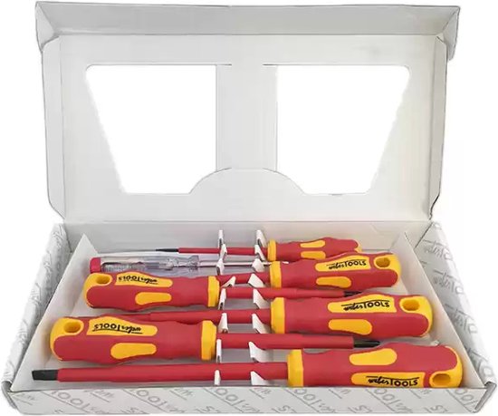 Weber Tools VDE geïsoleerde schroevendraaierset 7-delig