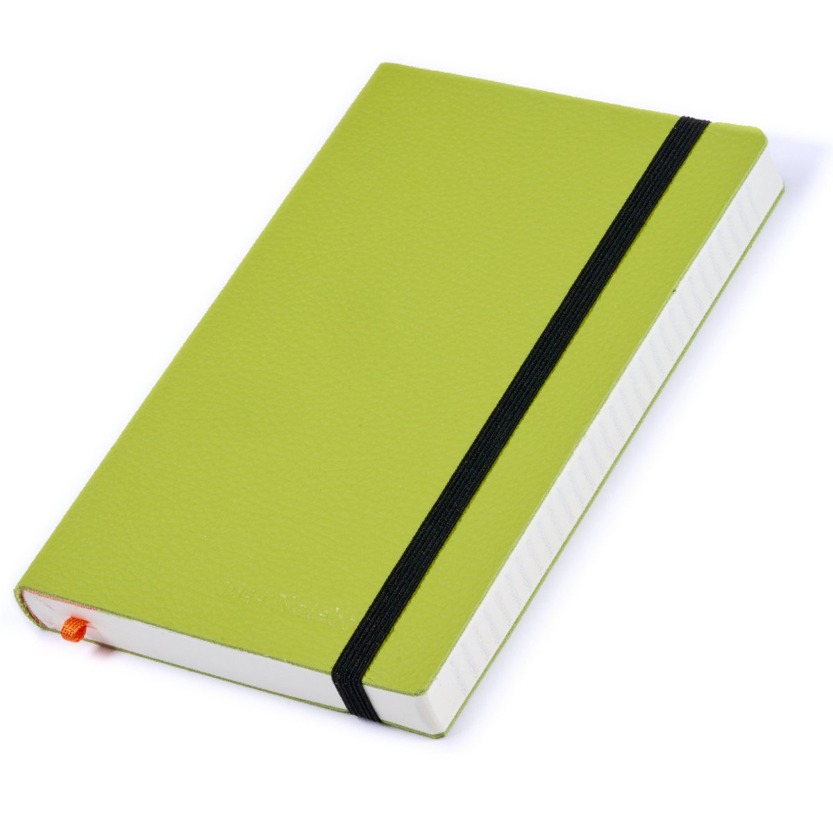 Notitieboek - Notebook A5 - Cadeau voor man - Cadeau voor vrouw - Notitieboekje - Handgemaakt van leer - Schrijfblok - Notebook - Notitieblok - Faire Green - 1844 Notebooks