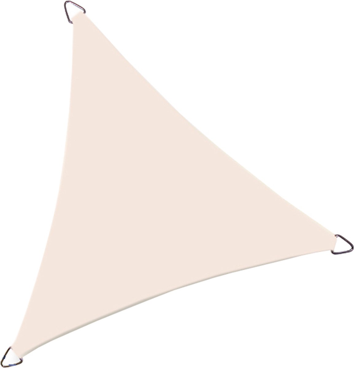 Nesling Dreamsail voile d'ombrage triangulaire, 400x400x400cm, Crème