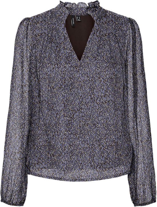 Awsijina Ls V Neck Short Jacket Coffee Bean