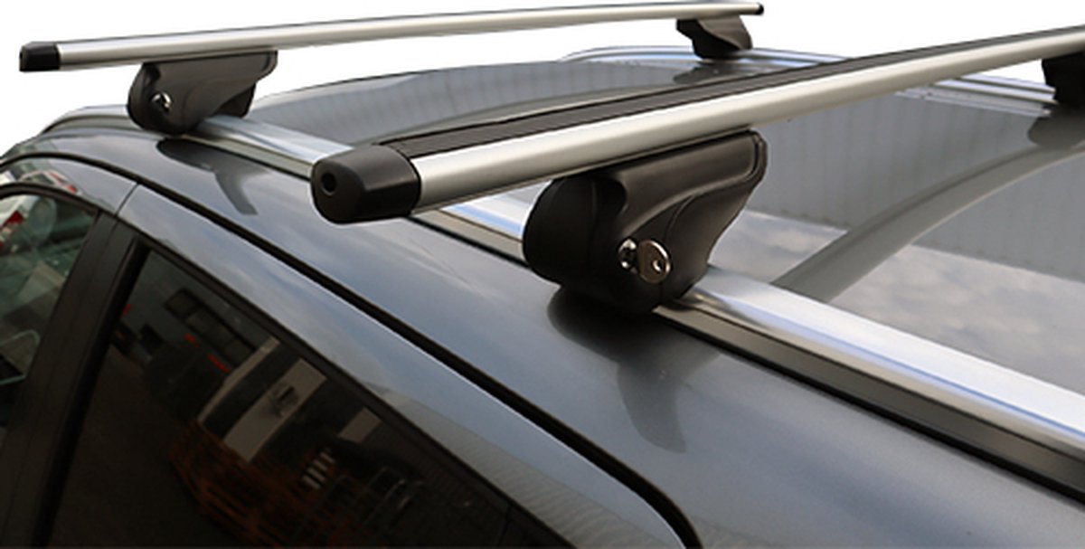 Dakdragers geschikt voor Fiat 500X 5 deurs hatchback vanaf 2015 - aluminium