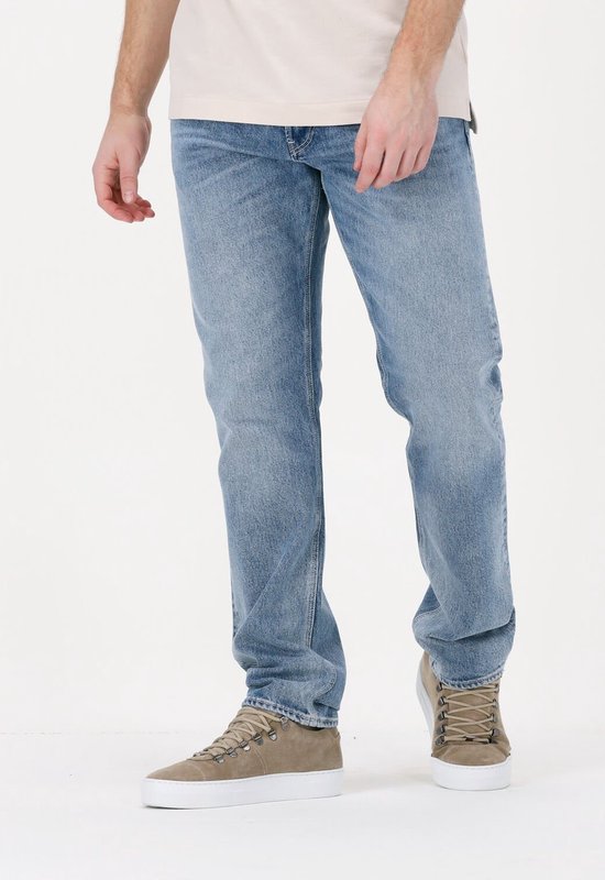 G-Star Triple A Regular Straight Jeans Heren - Broek - Blauw - Maat 34/32 | bol.com