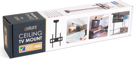 TV Beugel voor Plafond of Schuine Wand - 360° - 32-55" - VESA 400 x 400 mm (max.) - Plafondbeugel TV