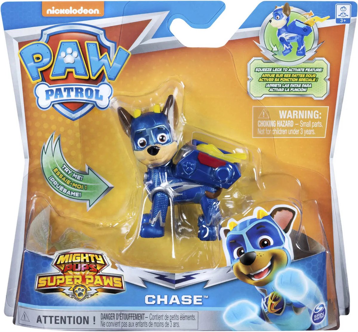 Paw Patrol, Mighty Pups Super Paws, Figurine Stella avec Sac à Dos  Transformable, pour Les Enfants à partir de 3 Ans : : Jeux et  Jouets