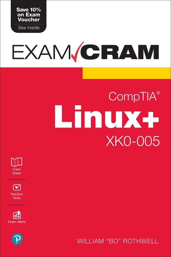 CompTIA Linux+ XK0-005 Exam Cram - cover