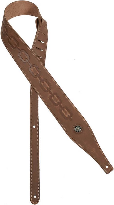 Blackhorn Leather Deluxe Lederen gitaarriem – Muziekhuis
