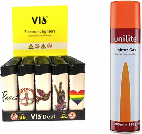 Aanstekers Bedrukbaar - Donker blauw Transparant 50 stuks - Verstelbare Aanstekers Bedrukbaar - Donker blauw Transparant 50 stuks - Verstelbare