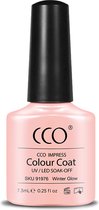 CCO Shellac - Gel Nagellak - kleur Winter Glow 91976 - NudeRoze - Dekkende kleur - 7.3ml - Vegan
