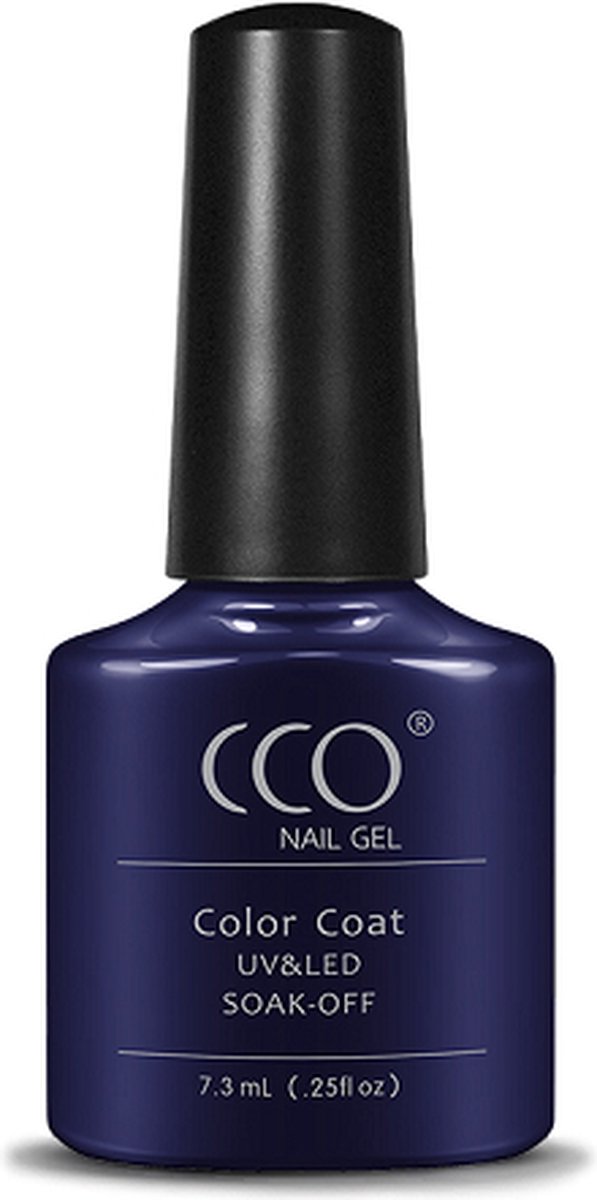 CCO Shellac - Gel Nagellak - kleur The Lone Star 68003 - BlauwPaars - Dekkende kleur - 7.3ml - Vegan