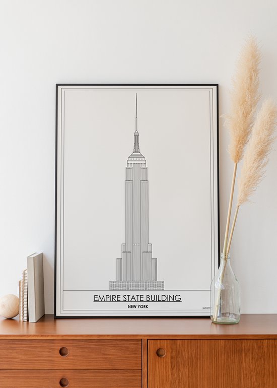 Empire State Building New York City poster 70x100(cm) | bol