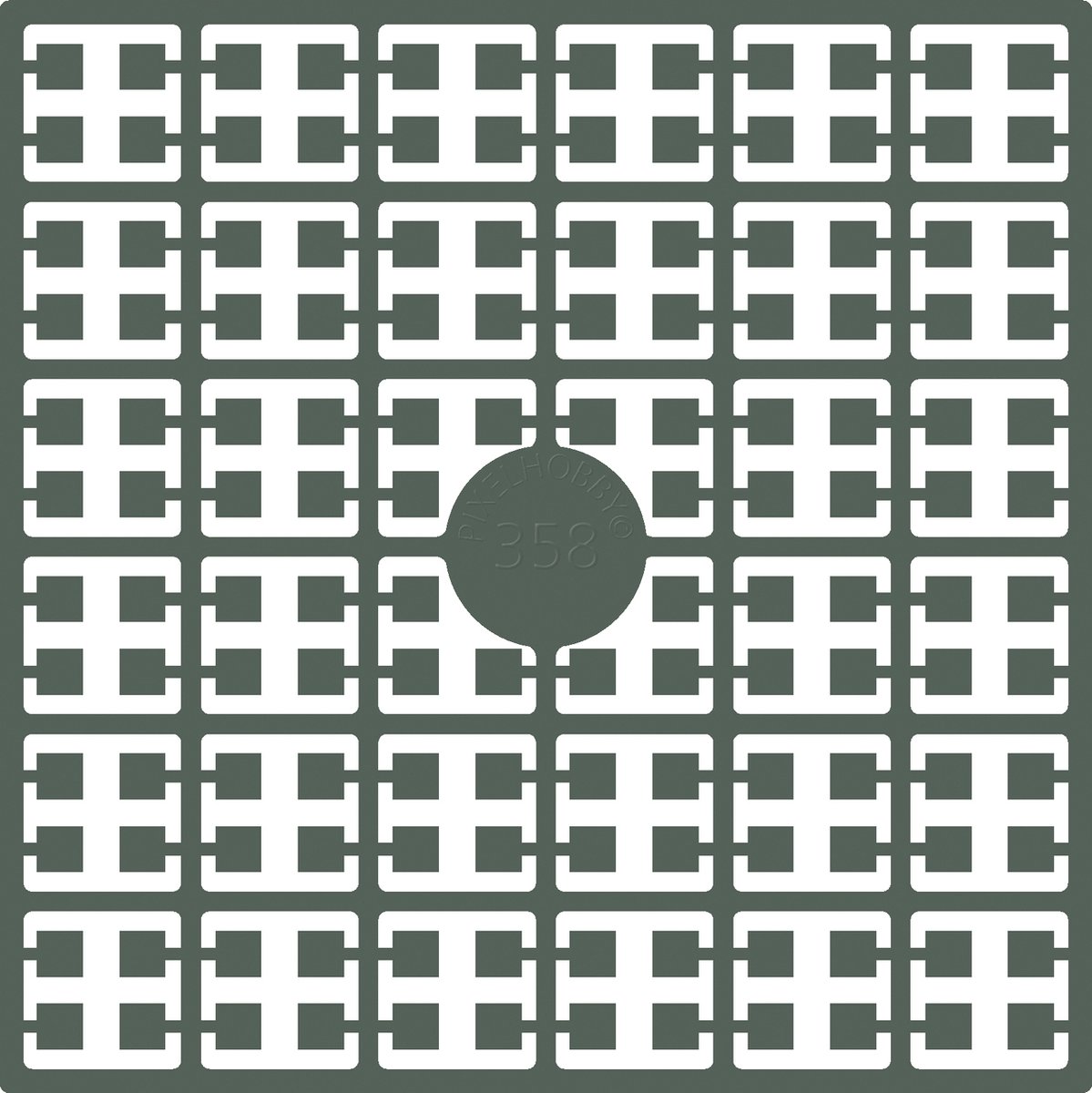 Pixelmatje (5 stuks) Nr. 358