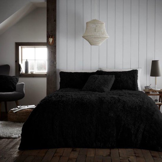 Luxe Super Zachte Warme Gezellige Omkeerbare Pluizige Bont