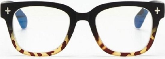 Okkia leesbril Johnny Zwart Havanna + 2.50 | bol.com