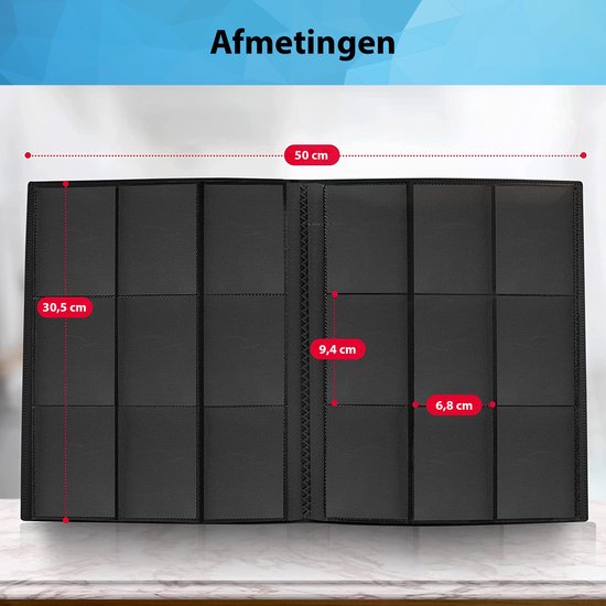 YONO Album photo 360 pour Papier photo photo instantané - Livre photo adapté pour Fujifilm Instax Mini 11 / Square / Polaroid / Kodak et plus - Wit